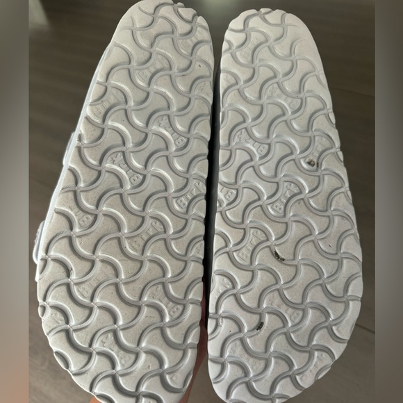 Birkenstock Arizona EVA silver size 8 excellent condition - Picture 5 of 7